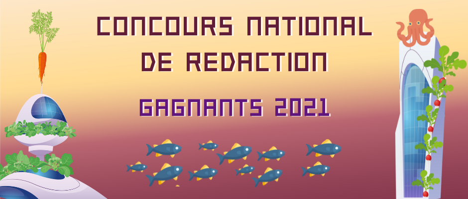 Concours national de rédaction, gagnants 2021