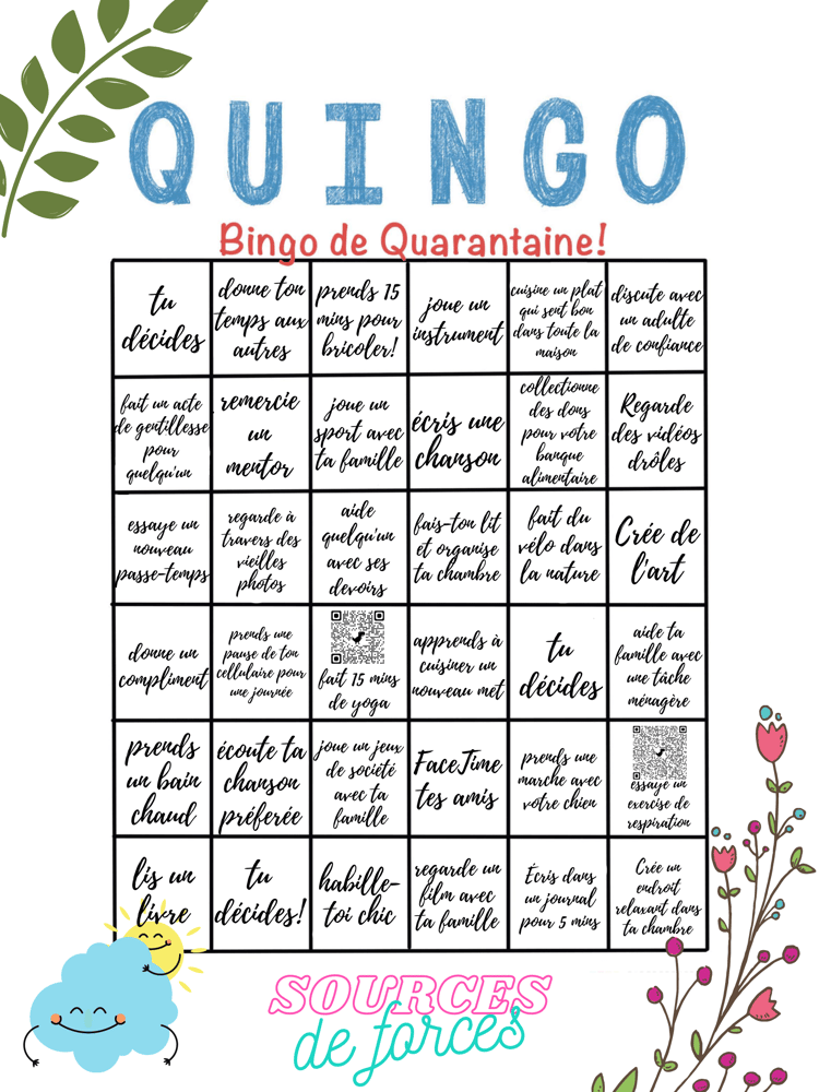 Quingo Sources de forces