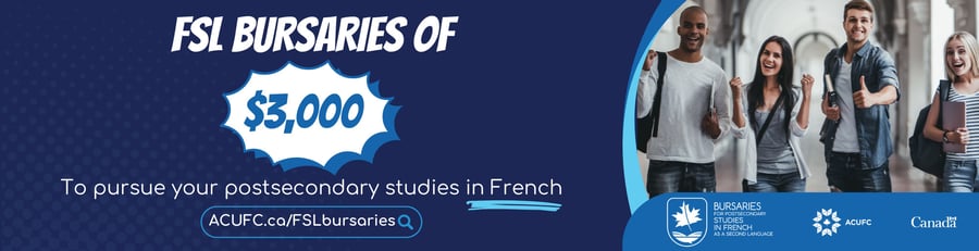 FSL Bursaries of $3,000