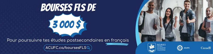 Bourses FLS de 3 000 $