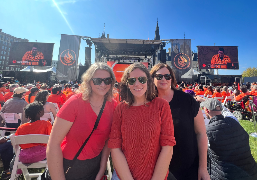 Ania Kolodziej, Emeline Leurent et Gillian Blackmore