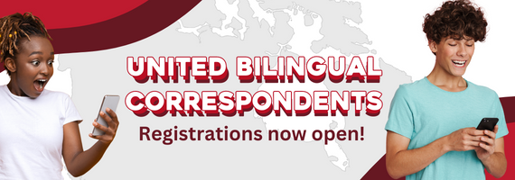 United bilingual correspondents - Registrations now open