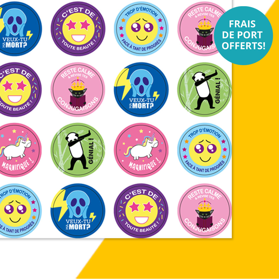 Stickers Enseignants  Etoile d'Or Autocollants Mini Récompense / Tableaux  de Récompense